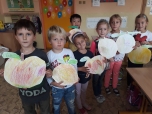 Jablíčka - výtvarná výchova