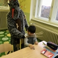 Mikuláš , čert a anděl