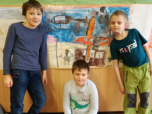 březen 2018 - Malí výtvarníci z 2.B