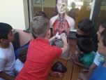 Učíme se na balkoně