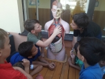 Učíme se na balkoně