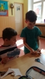 Hodina pracovních činností - vyrábíme ptáčka