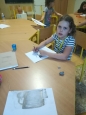 Kreslení s paní učitelkou Ilonou
