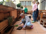 Podzimní úklid na balkonu