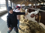 Exkurze na farmě
