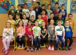 90 let školy - kytička a balónky