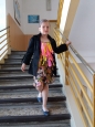 Módní přehlídka modelů z odpadových materiálů