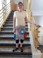 Módní přehlídka modelů z odpadových materiálů