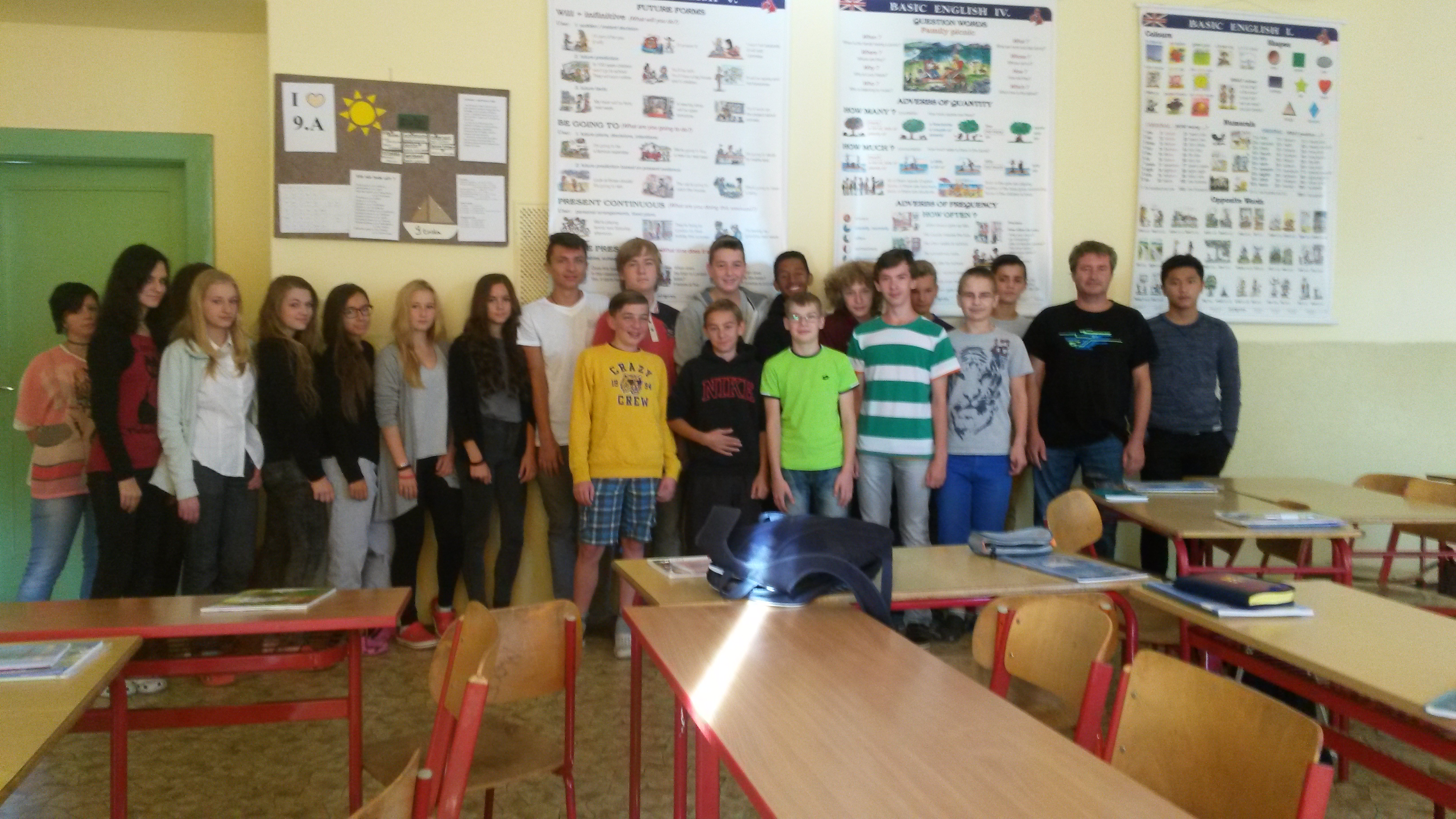 Fotka - třída 9.A - 2015/2016